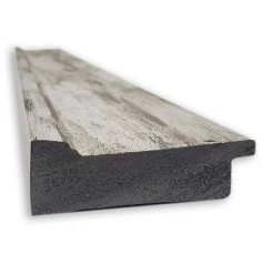 41" X 29" Non-Beveled Crackled Metallic Wall Mirror - Amanti Art