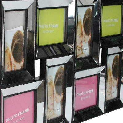 Northlight 27.5" Black Trimmed Glass Encased Collage Photo Picture Frame Wall Decoration 2 Northlight 27.5" Black Trimmed Glass Encased Collage Photo Picture Frame Wall Decoration - Image 2