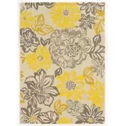 Trio Collection Rug Garden Party Gray - Linon -Northlight Store GUEST 92e91dff cc12 47b6 a94e 44089156f41e