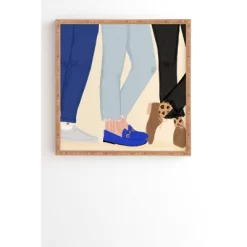 Rhianna Marie Chan Legs For Days Bamboo Framed Wall Canvas Blue - Deny Designs 9 Rhianna Marie Chan Legs For Days Bamboo Framed Wall Canvas Blue - Deny Designs -Northlight Store GUEST 932428f0 47fe 4428 819c a8cbd1df87e9