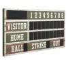 48" Wooden Scoreboard Decorative Wall Art - StyleCraft