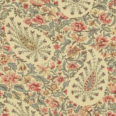 2pk 52"x36" Paisley Verveine Window Tiers Yellow - Waverly 2 2pk 52"x36" Paisley Verveine Window Tiers Yellow - Waverly - Image 2