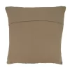 Saro Lifestyle Striped Pillow - Down Filled, 20" Square, Natural