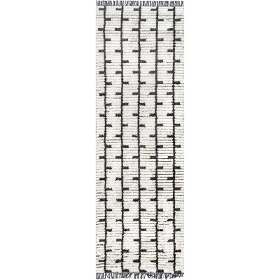 NuLOOM Hayes Soft Shaggy Textured Vine Fringe Area Rug 9 NuLOOM Hayes Soft Shaggy Textured Vine Fringe Area Rug - Image 9