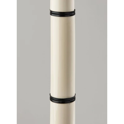 Vanessa Floor Lamp With Textured Ceramic - Adesso 3 Vanessa Floor Lamp With Textured Ceramic - Adesso - Image 3
