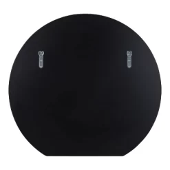 24" X 23" Caskill Flat Circle Decorative Wall Mirror Black - Kate & Laurel All Things Decor 7 24" X 23" Caskill Flat Circle Decorative Wall Mirror Black - Kate & Laurel All Things Decor -Northlight Store GUEST 9912b1ed dbce 4ed8 b272 0fd02f8d67d6