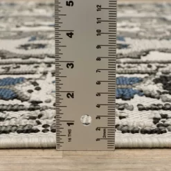 Trinity Distressed Traditional Patio Area Rug Beige/Gray - Captiv8e Designs -Northlight Store GUEST 99b15747 5e2d 4865 b93d f1cab4df910c