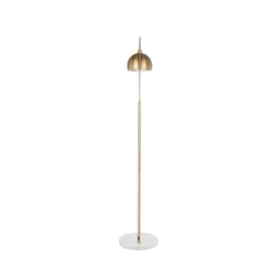 Marble And Metal March Contemporary Floor Lamp Gold (Includes LED Light Bulb) - LumiSource -Northlight Store GUEST 9b29ad24 ad4a 4d9b 93c4 f4507169d4bb