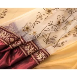 Priscilla Embroidered Panel With Double Valance - RT Designers Collection -Northlight Store GUEST 9b689579 6ea2 466b 93d5 5be559ad104f