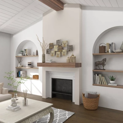 Metal Sunburst Carved Wall Decor Gold - Olivia & May 10 Metal Sunburst Carved Wall Decor Gold - Olivia & May - Image 10