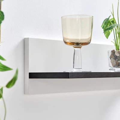 23.62" Set Of 2 Repose Display Photo Ledge Shelves - Danya B. 8 23.62" Set Of 2 Repose Display Photo Ledge Shelves - Danya B. - Image 8