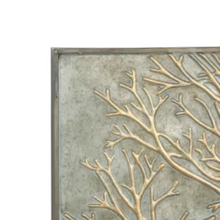 Metal Tree Wall Decor With Embossed Design Set Of 4 Brown - Olivia & May -Northlight Store GUEST 9fdf5679 abbb 4e4c 83e1 9ae3c8e2551d