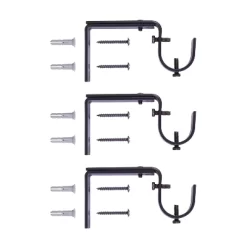 Kenney Mary 1" Premium Decorative Window Curtain Rod