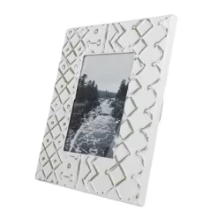 Multi Print 5X7 Gray & White Metal Photo Frame - Foreside Home & Garden 10 Multi Print 5X7 Gray & White Metal Photo Frame - Foreside Home & Garden -Northlight Store GUEST a1653d12 597f 497b bf9d d41832017256