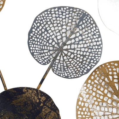 Modern Metal Floral Wall Decor - Olivia & May 19 Modern Metal Floral Wall Decor - Olivia & May - Image 19