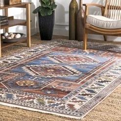 NuLOOM Vintage Kathryn Aztec Tassel Area Rug