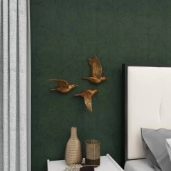 Resin Bird Metallic 3D Sculpted Wall Decor Set Of 3 Gold - Olivia & May -Northlight Store GUEST a4a9e79e 68b4 41b4 891b 156ba1af2335