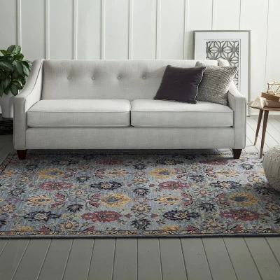 Ibiza Sabih Floral Tufted Accent Rug - Momeni 2 Ibiza Sabih Floral Tufted Accent Rug - Momeni - Image 2