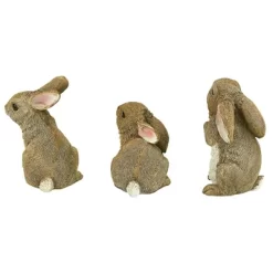 Design Toscano The Bunny Den, Garden Rabbit Statues, Set Of 3 - Brown -Northlight Store GUEST a577656e 69c8 44c0 afd3 05be9ec494b2