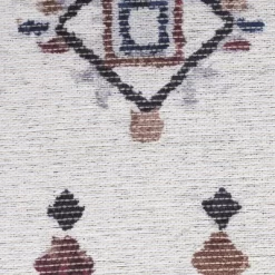 Nicole Curtis Machine Washable Series 1 Bohemian Diamond Motif Indoor Rug -Northlight Store GUEST a5bf3edf e4d8 4d24 b01d a7bc4209cfb4