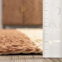 NuLOOM Rubi Braided Stripes Jute Area Rug -Northlight Store GUEST a772744f 83f9 4723 a9c3 8720d7c00cda