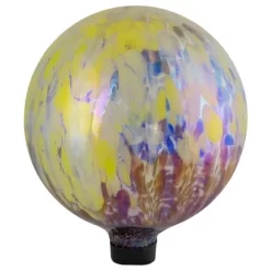 Northlight 10" Yellow And Blue Iridescent Reflective Glass Outdoor Garden Gazing Ball -Northlight Store GUEST a7cfde83 d70a 41c2 a0b2 2830f603d6e9