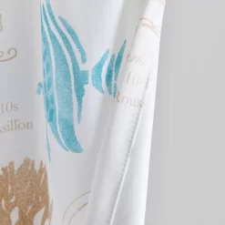 52"x18" Harbor Life Window Valance Blue - Lush Décor -Northlight Store GUEST a8e0c88a 2215 4d12 a928 d1f3d6cb4cf7