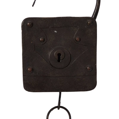 Set Of 3 Metal Keys Wall Decors With Locks Black - Olivia & May 6 Set Of 3 Metal Keys Wall Decors With Locks Black - Olivia & May - Image 6