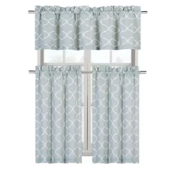 Kate Aurora Shabby Lattice Cotton Blend Kitchen Curtain Tier & Valance Set 9 Kate Aurora Shabby Lattice Cotton Blend Kitchen Curtain Tier & Valance Set -Northlight Store GUEST aa2d178f 6495 4f27 b879 e760a8d0f535