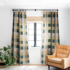 Miho Retro Color Illusion 84" X 50" Single Panel Blackout Window Curtain - Deny Designs 7 Miho Retro Color Illusion 84" X 50" Single Panel Blackout Window Curtain - Deny Designs -Northlight Store GUEST ab17cee4 5f50 467f abb2 b7f3fcfd2e34