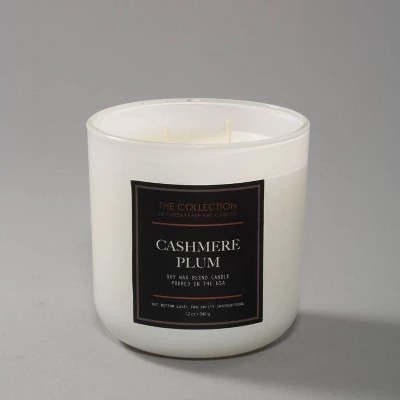 12oz Jar Candle Cashmere Plum - The Collection By Chesapeake Bay Candle 1 12oz Jar Candle Cashmere Plum - The Collection By Chesapeake Bay Candle