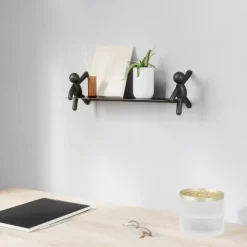 Buddy Floating Wall Shelf Black - Umbra 12 Buddy Floating Wall Shelf Black - Umbra -Northlight Store GUEST af9ae799 72e4 45e5 b12a 504a1ff786a7
