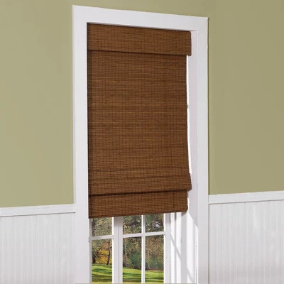 Radiance Cape Cod 33.5-in Cordless Maple Roman Shade 3 Radiance Cape Cod 33.5-in Cordless Maple Roman Shade - Image 3