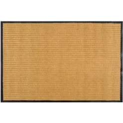 KAF Home Oversized Ribbed Door Mat | 24 X 36 Inches, Durable Indoor Outdoor Entry Way Rug | Perfect For Mud-Rooms, High Traffic Areas, Garages, Storefronts, And Everyday Home Use -Northlight Store GUEST b216c39b fc73 48b0 b990 b343bfc59a88