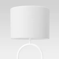 Ring Base Floor Lamp White (Includes LED Light Bulb) - Threshold™ -Northlight Store GUEST b5370ec0 46ea 4afe b39e 7e1133de6489