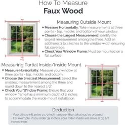Linen Avenue Cordless Faux Wood Blind, Outside Mount -Northlight Store GUEST b654637b f74f 4497 beb9 a786dc1136b5