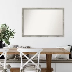 39" X 27" Non-Beveled Dove Gray Wash Square Wall Mirror - Amanti Art -Northlight Store GUEST b9242e0d cf43 4f6f af9e 2d620e6ea04f