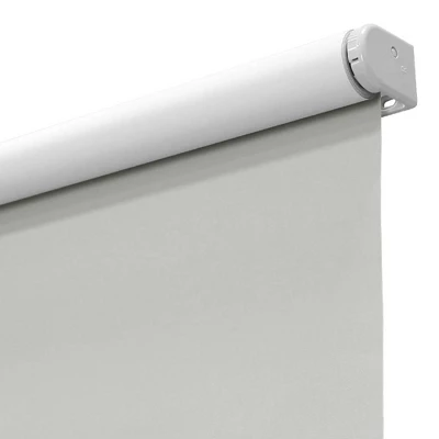 1pc Blackout Roller Window Shade With Slow Release System Gray - Lumi Home Furnishings 2 1pc Blackout Roller Window Shade With Slow Release System Gray - Lumi Home Furnishings - Image 2
