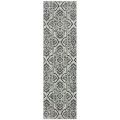 Farrah Floral Trellis Area Rug Ivory/Blue - Captiv8e Designs -Northlight Store GUEST bc8b0be7 ded8 4257 98d0 a02a540dbcb4