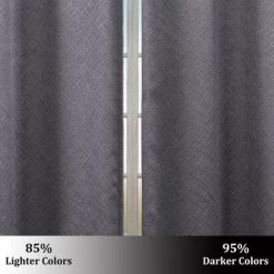 Trinity Room Darkening Linen Textured Blackout Cafe Curtains -Northlight Store GUEST c0ddb8c4 993d 423d 81eb 9768e4e91b02