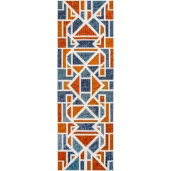 NuLOOM Alexia Contemporary Geometric Indoor/Outdoor Patio Area Rug -Northlight Store GUEST c1ae8934 e208 4c35 a766 243f91d8bc7a