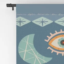 Carey Copeland Written In The Stars Milagros 84" X 50" Single Panel Blackout Window Curtain - Deny Designs -Northlight Store GUEST c1d0747c 76f4 4463 a483 84fca88f0b82