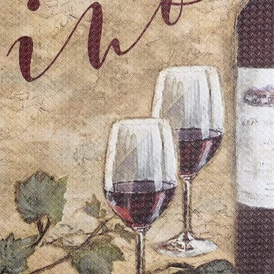 36" X 20" PVC Vino Anti-Fatigue Kitchen Floor Mat - J&V Textiles 3 36" X 20" PVC Vino Anti-Fatigue Kitchen Floor Mat - J&V Textiles - Image 3