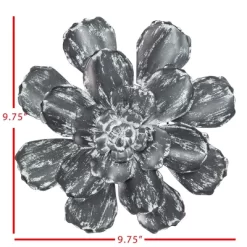 Distressed Flower Wall Art Metal - Foreside Home & Garden -Northlight Store GUEST c5ba2810 8dfc 4db3 aa01 314ff68446a5