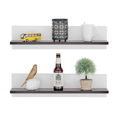 23.62" Set Of 2 Repose Display Photo Ledge Shelves - Danya B. 9 23.62" Set Of 2 Repose Display Photo Ledge Shelves - Danya B. - Image 9
