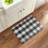 Farmhouse Living Buffalo Check Woven Kitchen Mat - Elrene Home Fashions