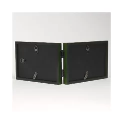 Lawrence Frames 756064D Satin Green Wood 4.63" X 12.38" Picture Frame