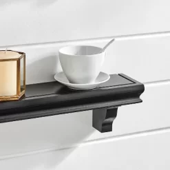 24" Set Of 2 Floating Wall Decor Display Ledge Shelves Black - Danya B. -Northlight Store GUEST c9df0fb5 0ac8 43c8 83af 7152e72599ab