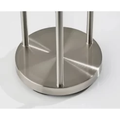 Bianca Shelf Floor Lamp Brushed Steel - Adesso -Northlight Store GUEST cc17f110 dd4e 4b01 a556 a52e26d3c747