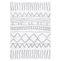 Renata Moroccan Shag Gray Rug - NuLOOM -Northlight Store GUEST cdd5b2d1 0e6d 4f68 9b61 2031ef0b0541
